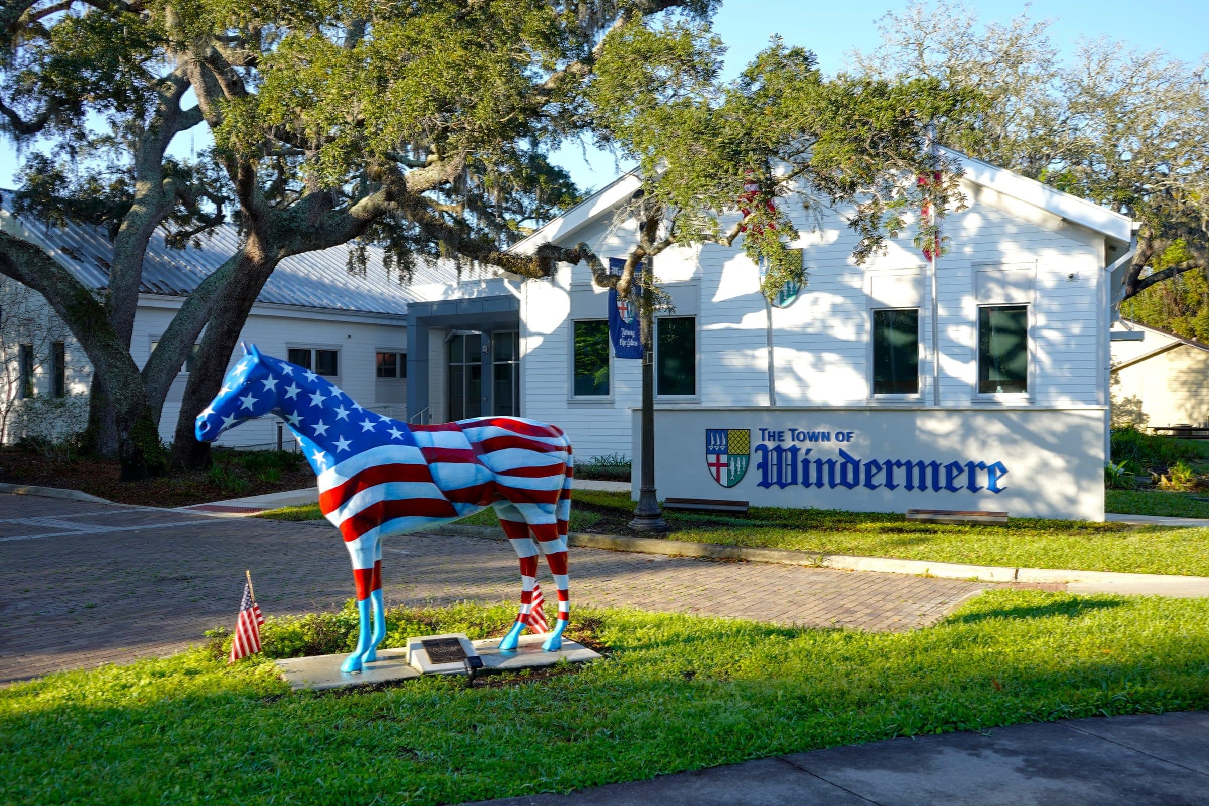 Town of Windermere sign