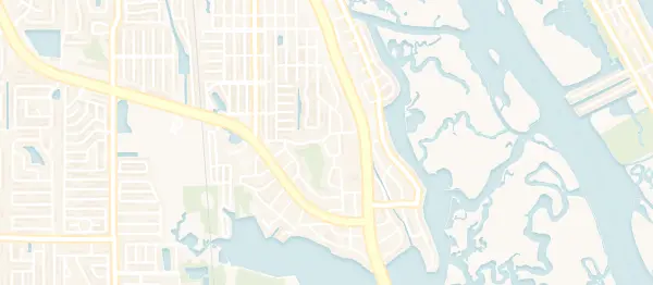 Map of Port Orange, Port Orange, FL