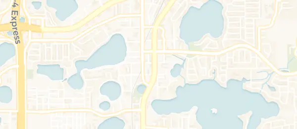 Map of English Estates, Maitland, FL