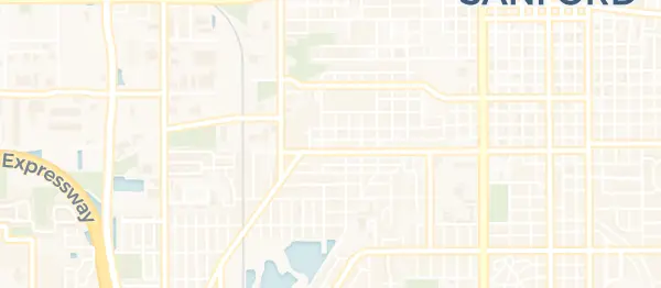 Map of Sanford, Sanford, FL