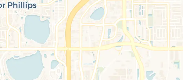 Map of Bay Hill, Orlando, FL