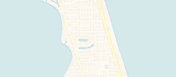 Map of Indialantic, Indialantic, FL