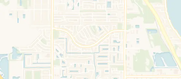 Map of Rockledge, Rockledge, FL