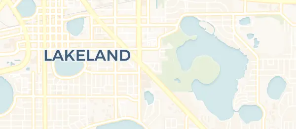 Map of Cypress Point at Lake Parker, Lakeland, FL